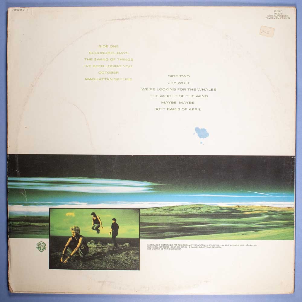 A-Ha - Scoundrel Days (LP) - Image 4