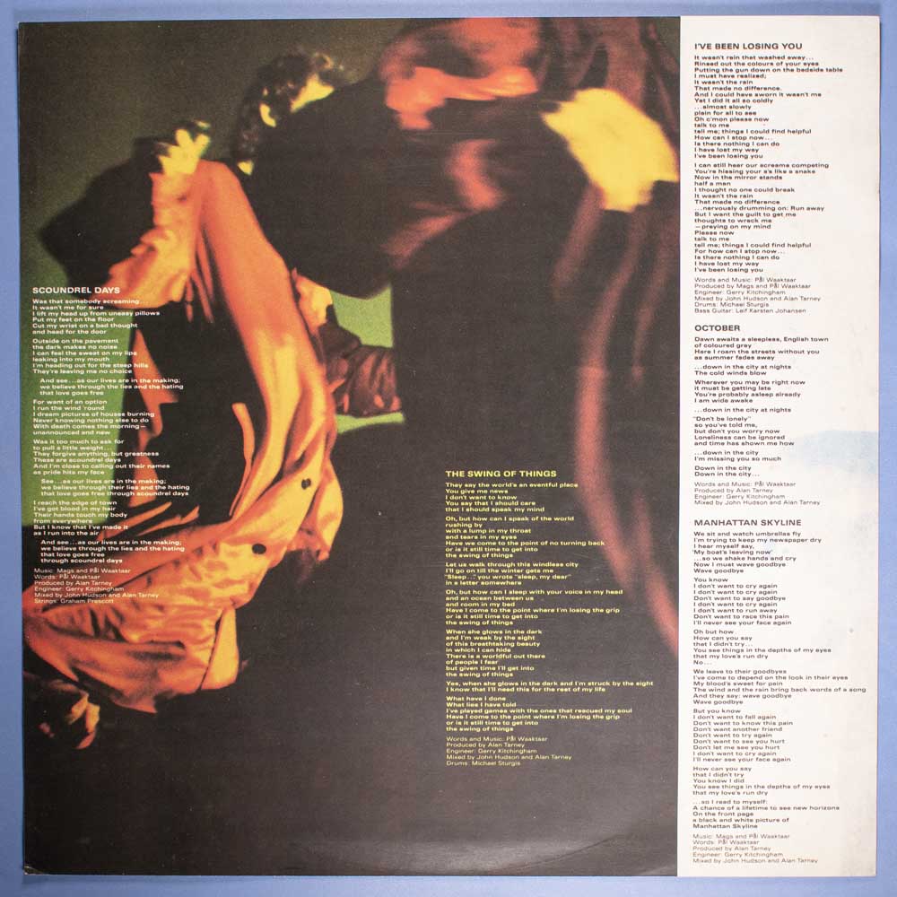 A-Ha - Scoundrel Days (LP) - Image 5