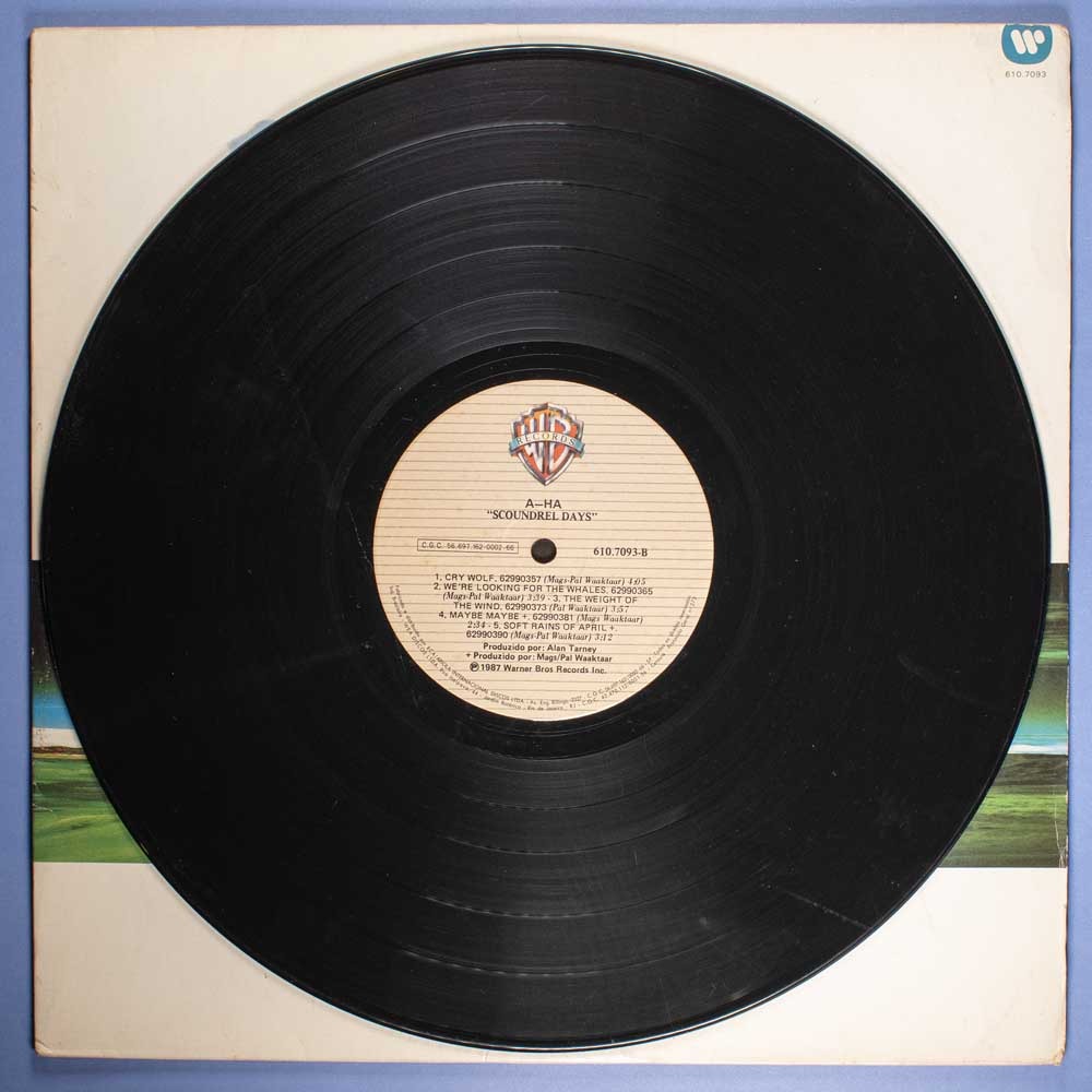 A-Ha - Scoundrel Days (LP) - Image 3