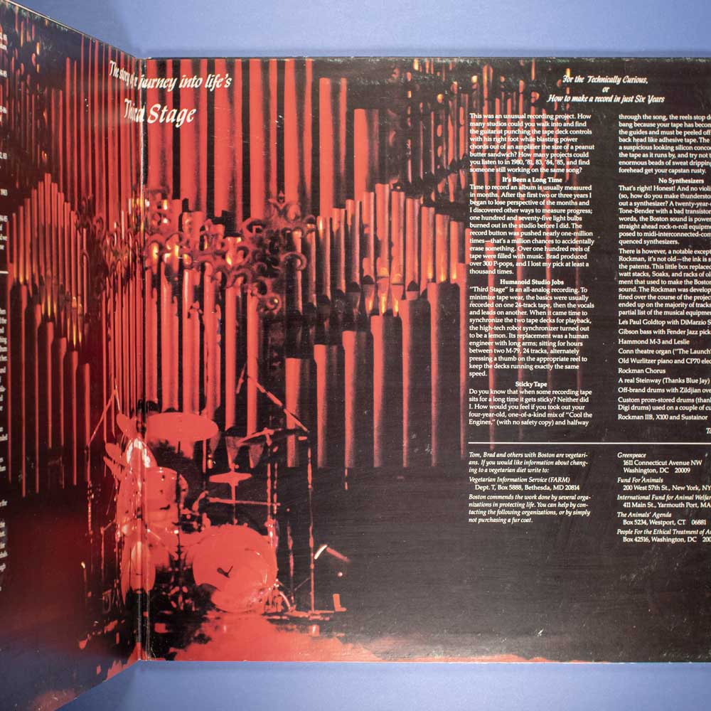 Boston - Third Stage (LP) - Image 4