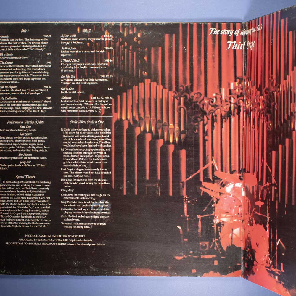 Boston - Third Stage (LP) - Image 5