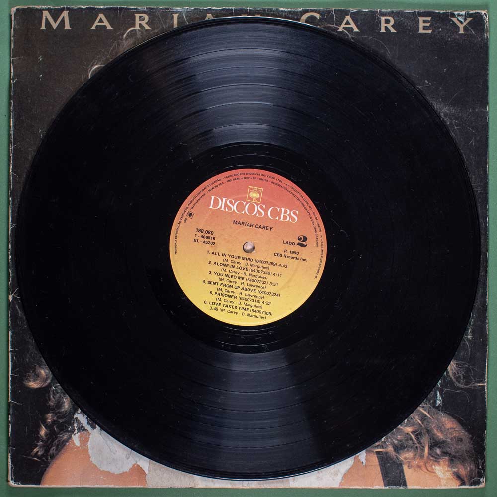 Mariah Carey - 1990 (Vinil LP) - Imagem 3