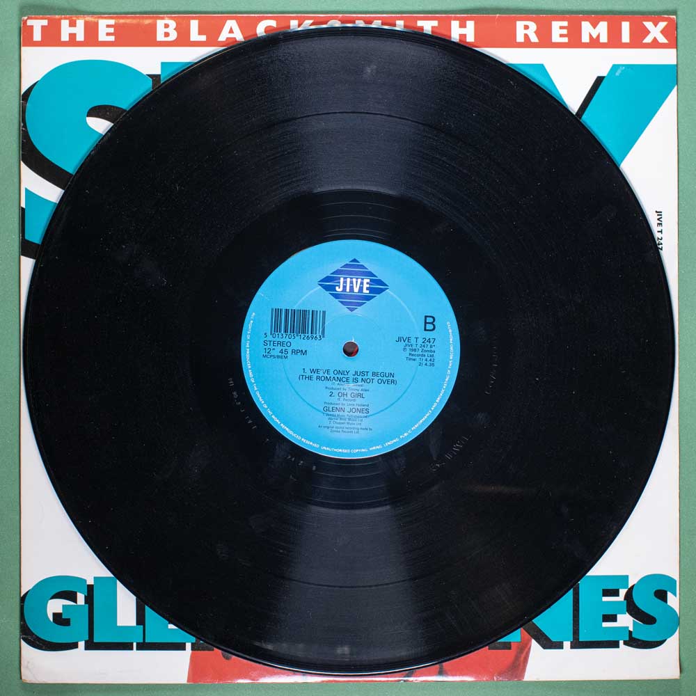 Glenn Jones - Stay (The Blacksmith Remix) (Vinil EP Single Importado) (cópia) - Imagem 3