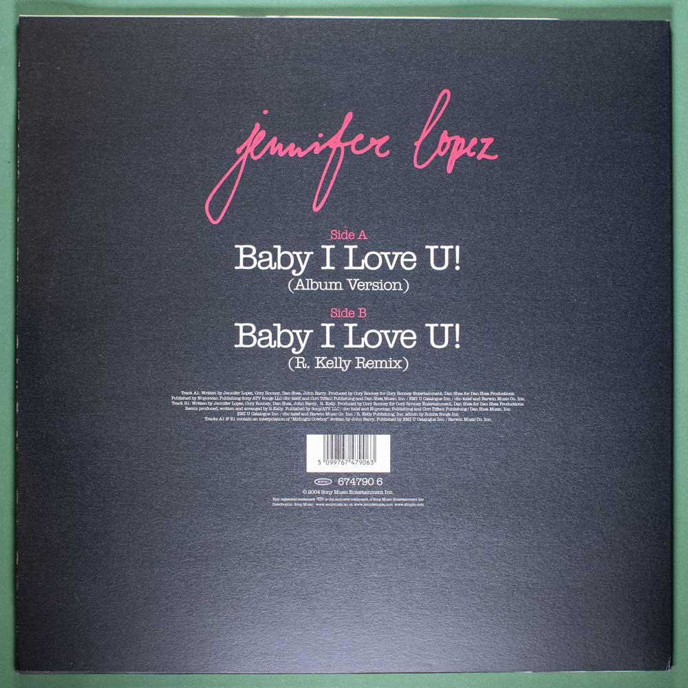 Jennifer Lopez - Baby I Love You (Vinil EP Single Importado) - Imagem 4