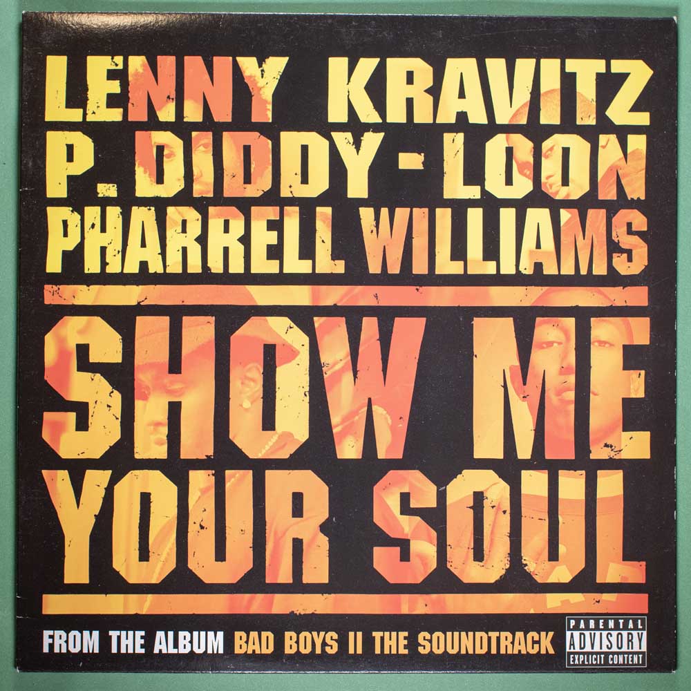 P Diddy, Lenny Kravitz, Pharrel Williams - Show Me Your Soul (Vinil EP Single Importado)