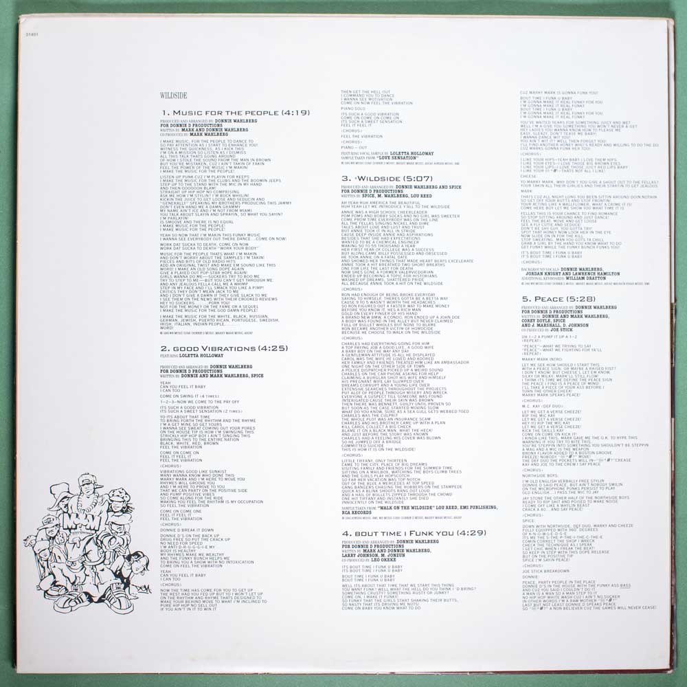 Marky Mark & The Funky Bunch - Music For The People (Vinil LP) - Imagem 5