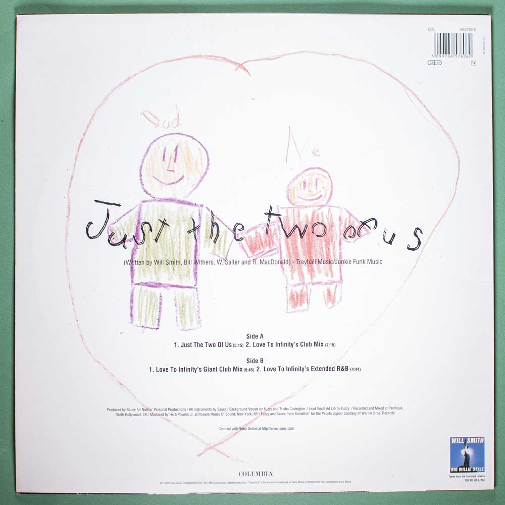 Will Smith - Just The Two Of Us (Vinil EP Single Importado) - Imagem 4