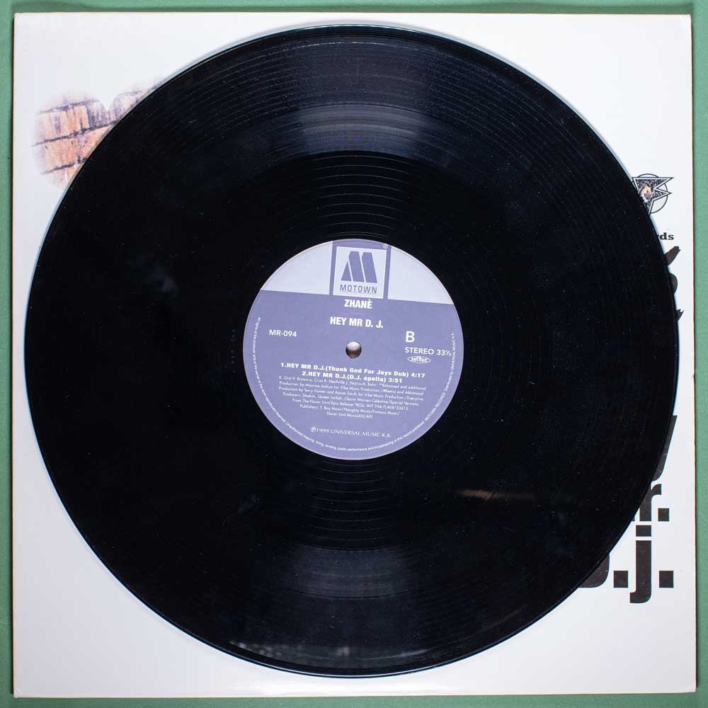 Zhané - Hey Mr. DJ (Vinil EP Single Importado) - Imagem 3