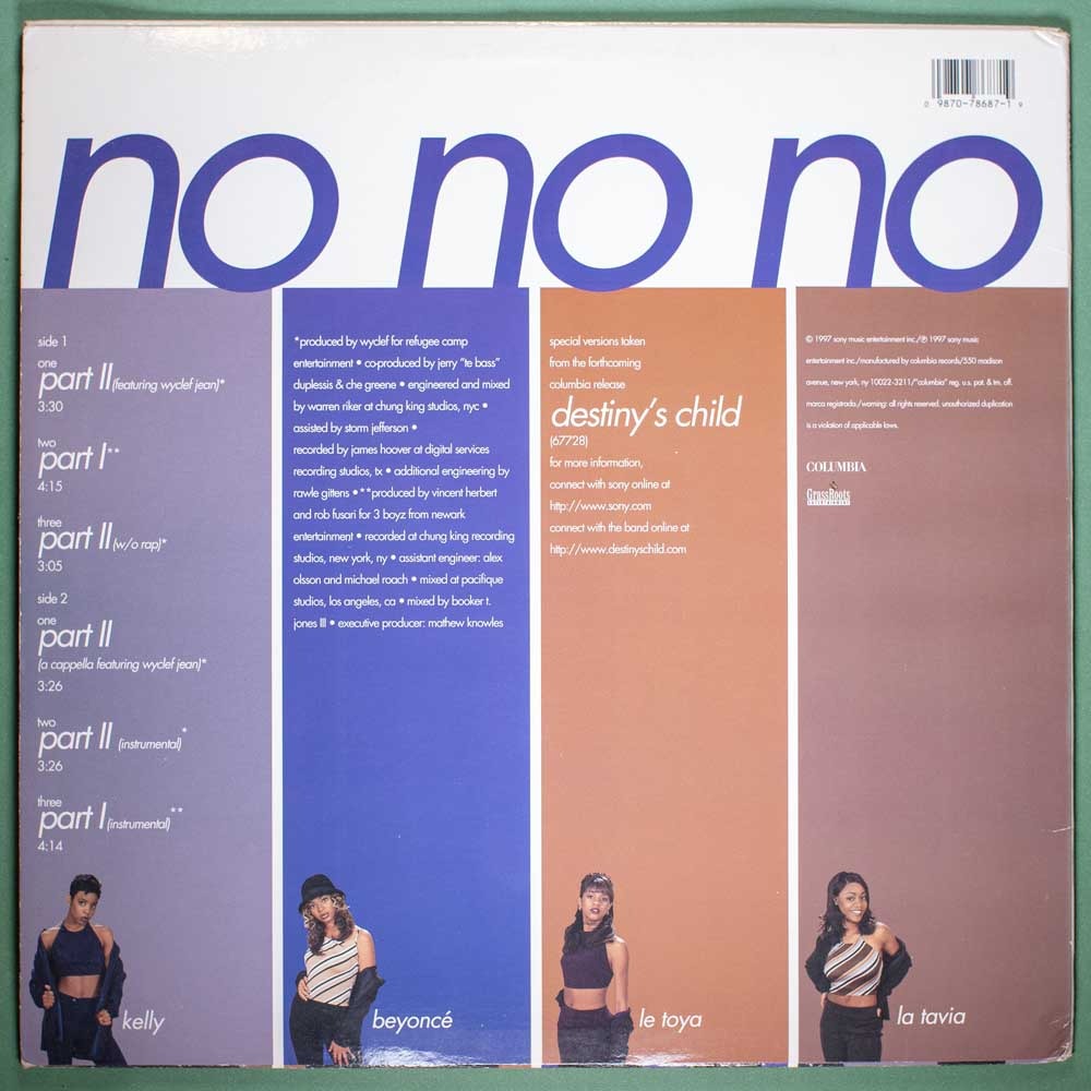 Destiny's Child - No No No (Vinil EP Single Importado) - Imagem 4
