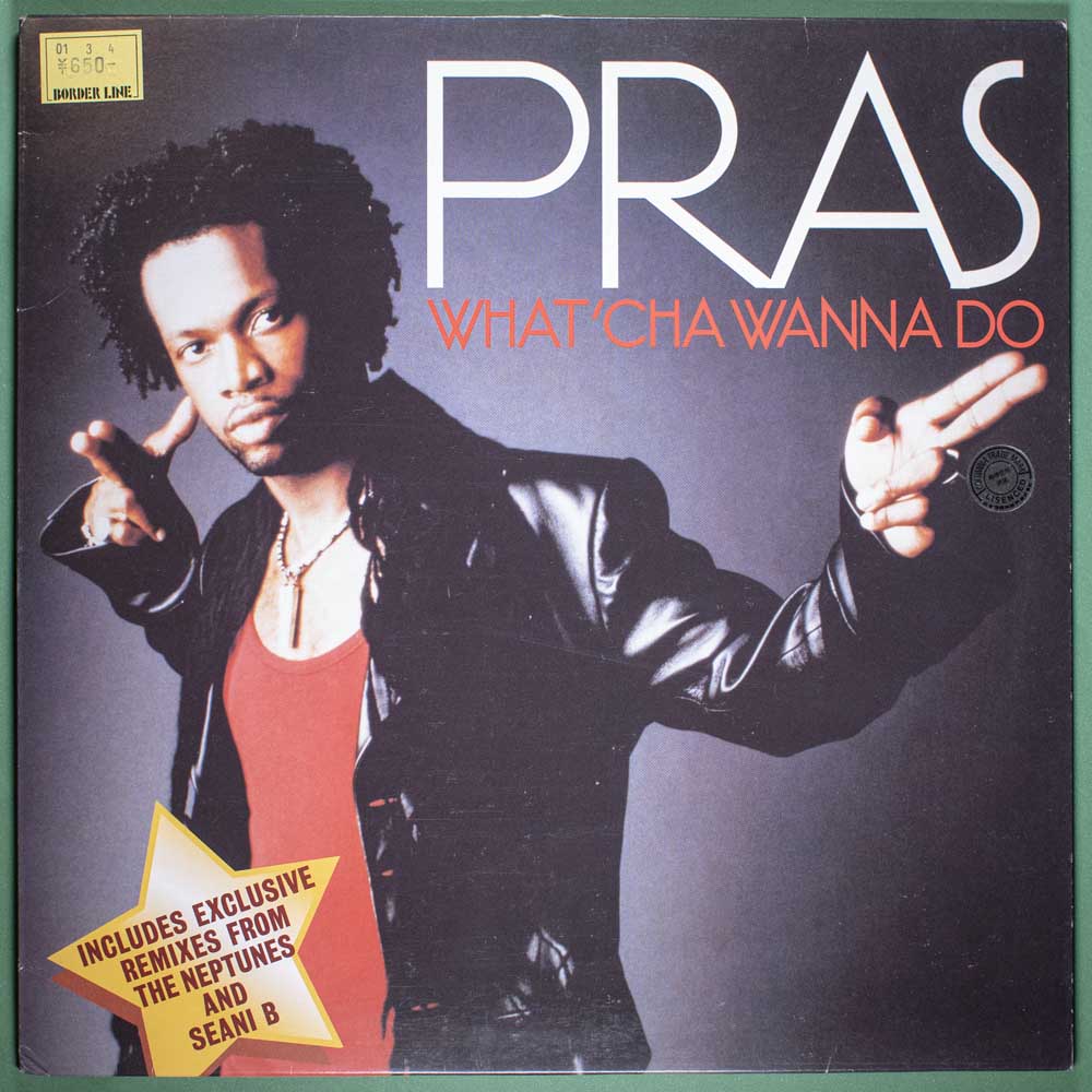 PRAS - What'cha Wanna Do (Vinil EP Single Importado)