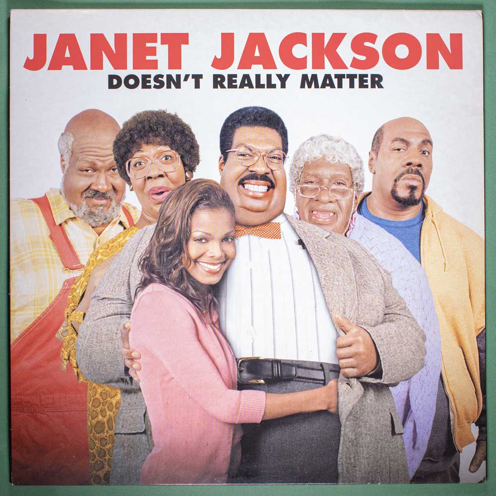 Janet Jackson - Doesn't Really Matter (Vinil EP Single Importado)