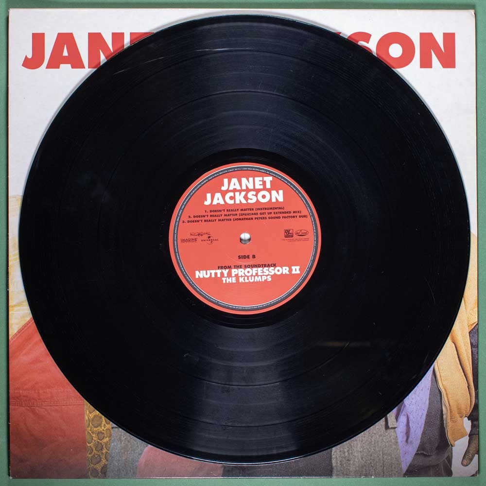 Janet Jackson - Doesn't Really Matter (Vinil EP Single Importado) - Imagem 3