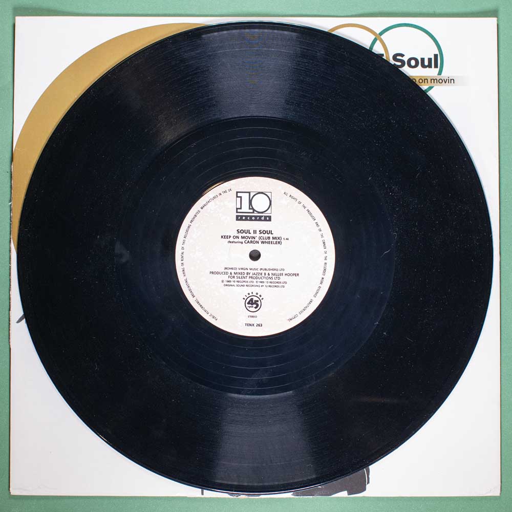 Soul II Soul - Keep On Movin' (Vinil EP Single Importado) - Imagem 3