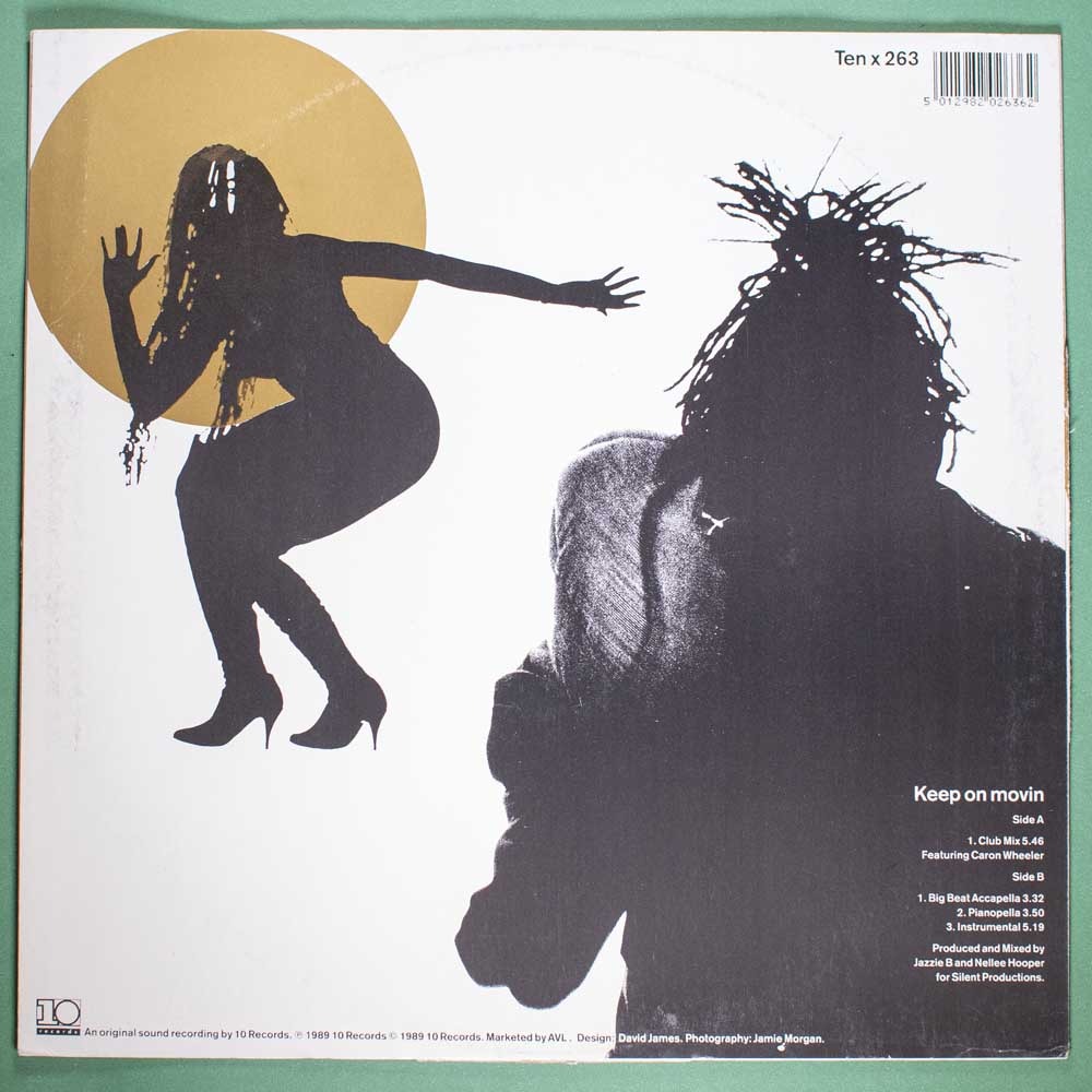 Soul II Soul - Keep On Movin' (Vinil EP Single Importado) - Imagem 4