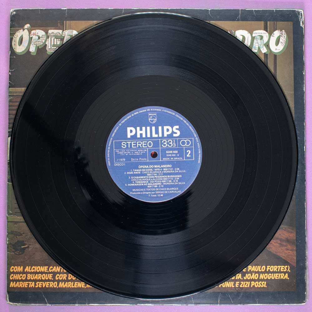 Chico Buarque - Ópera do Malandro (Vinil LP Duplo) - Imagem 3