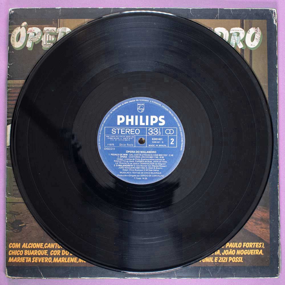 Chico Buarque - Ópera do Malandro (Vinil LP Duplo) - Imagem 5