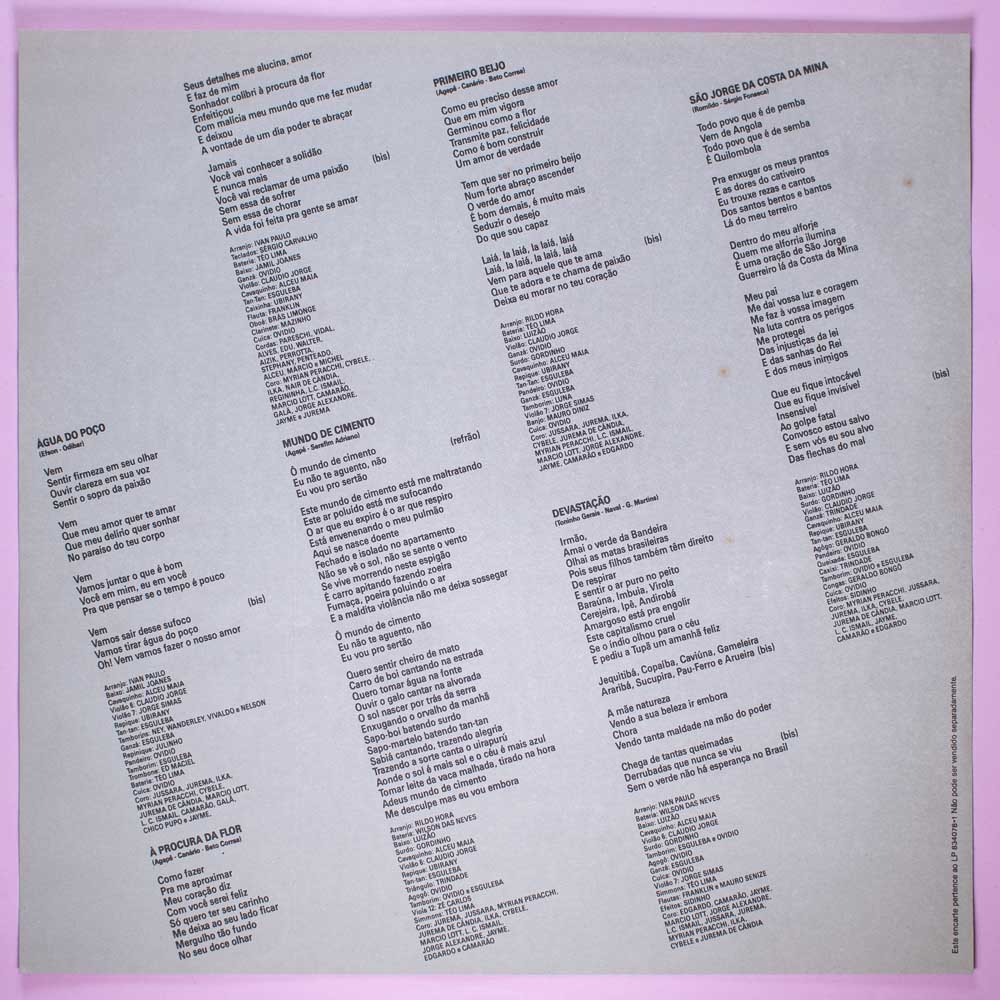 Agepê - 1987 Louca (Vinil LP) - Imagem 5