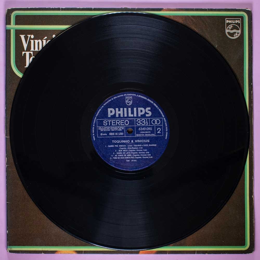 Toquinho & Vinicius - 1974 (Vinil LP) - Imagem 3