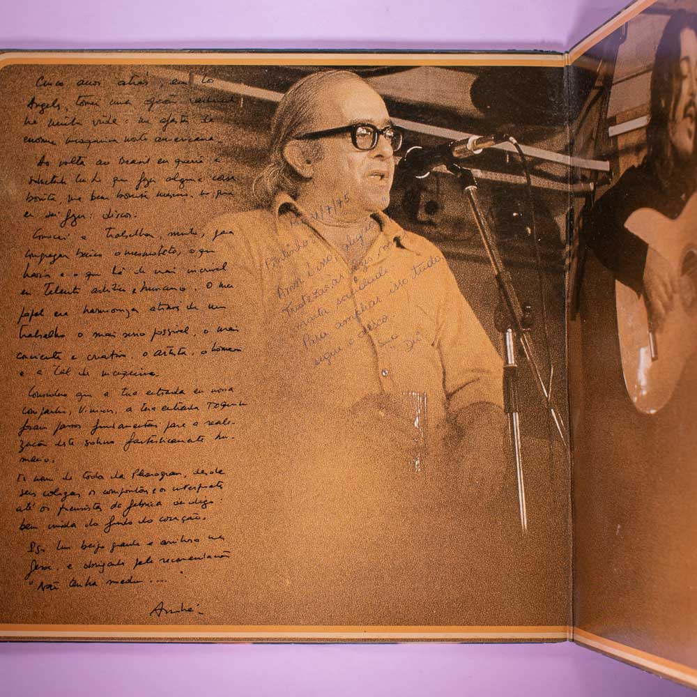 Toquinho & Vinicius - 1974 (Vinil LP) - Imagem 4