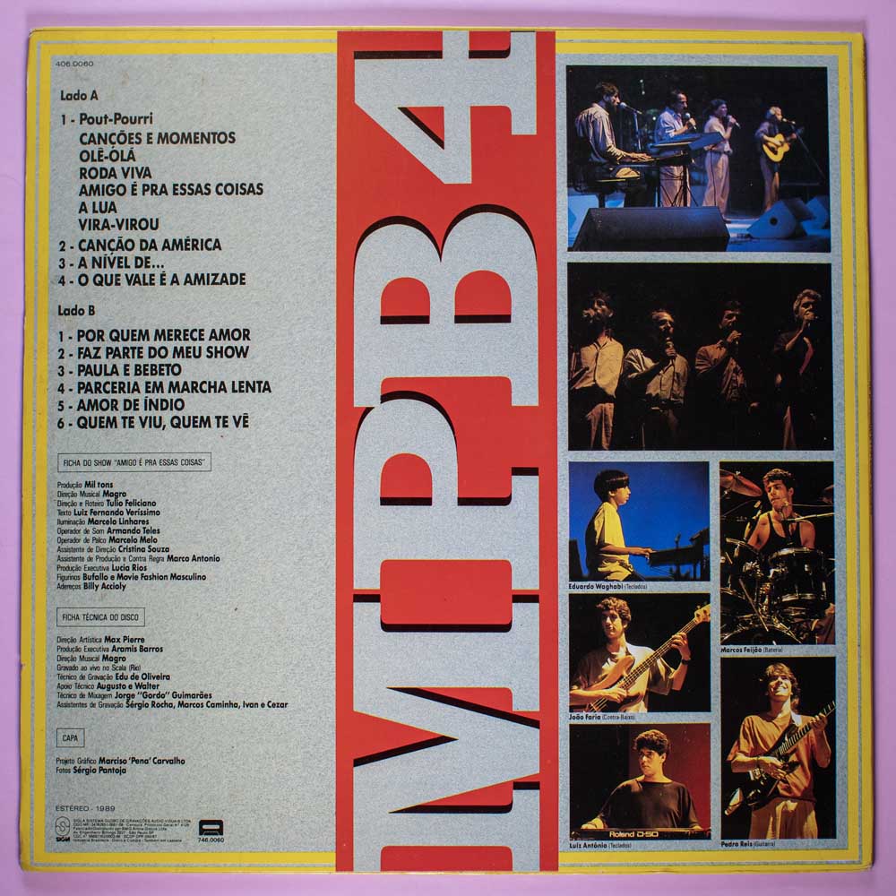 MPB4 - Ao Vivo (Vinil LP) - Imagem 6