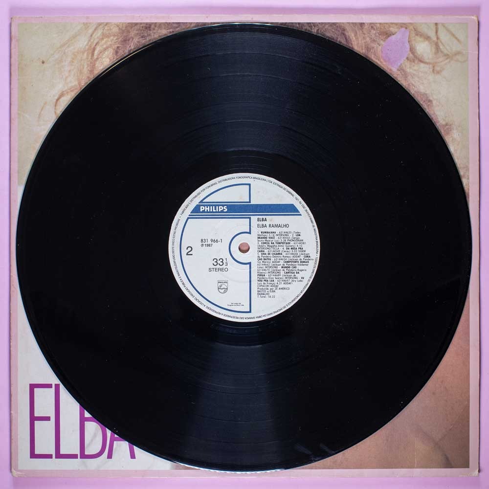 Elba Ramalho - ELBA 1987 (Vinil LP) - Imagem 3