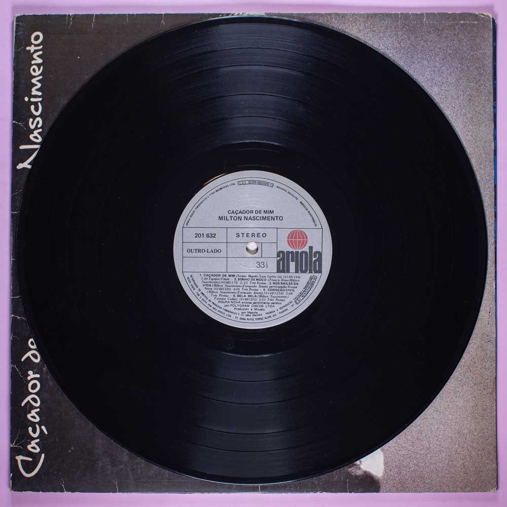 Milton Nascimento - Caçador de Mim (Vinil LP) - Imagem 3