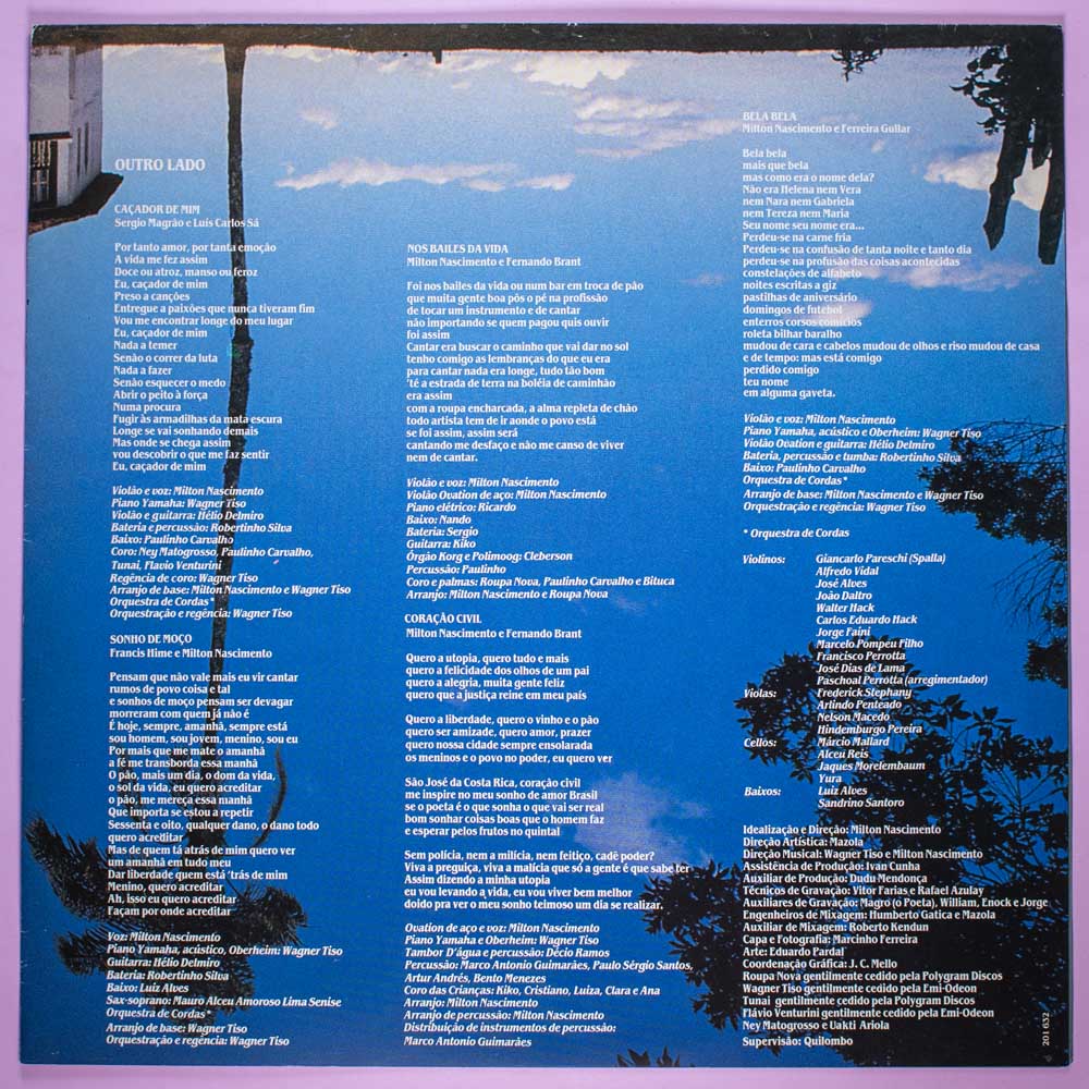 Milton Nascimento - Caçador de Mim (Vinil LP) - Imagem 4