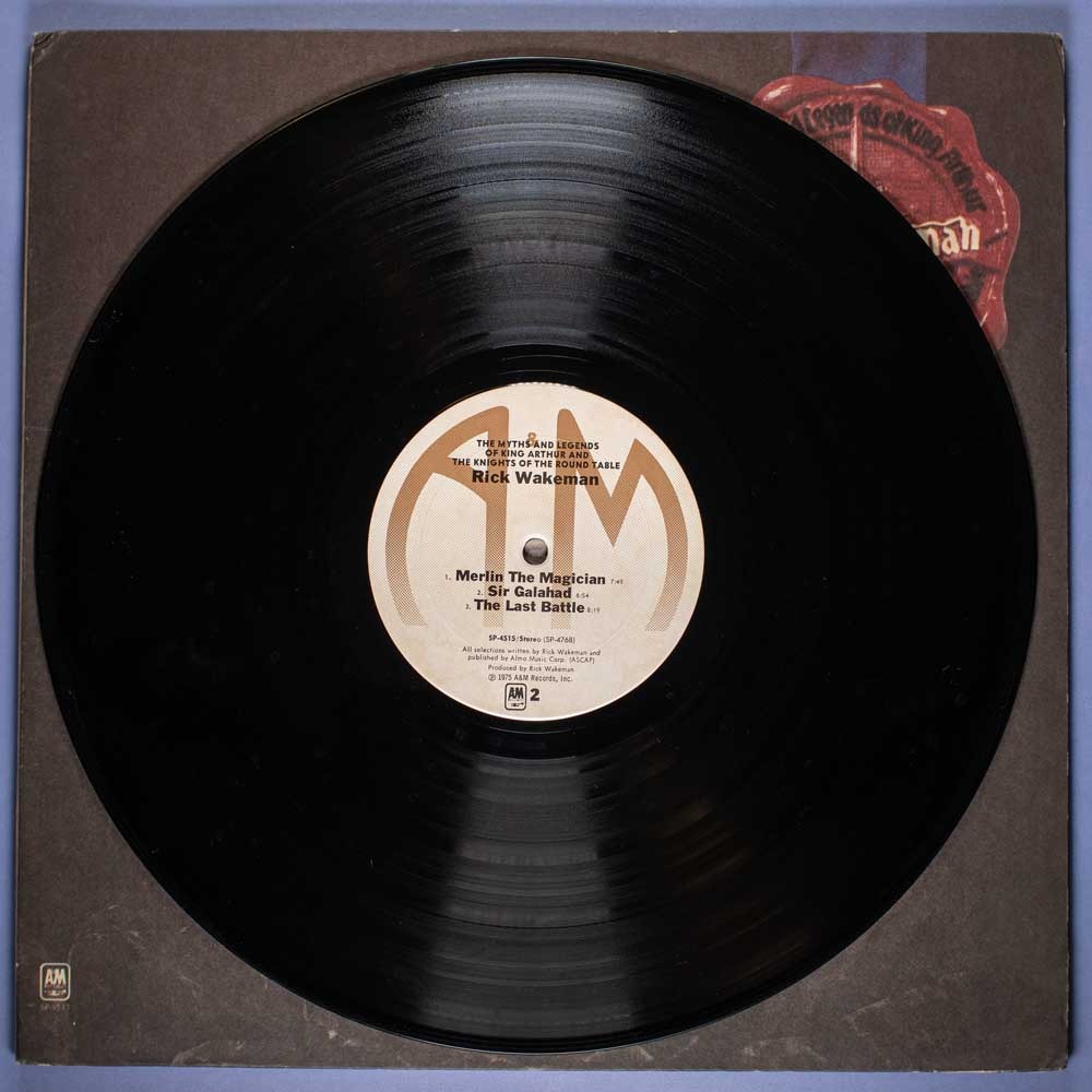 Rick Wakeman - The Myths And Legends Of King Arthur (Vinil LP Importado) - Imagem 3