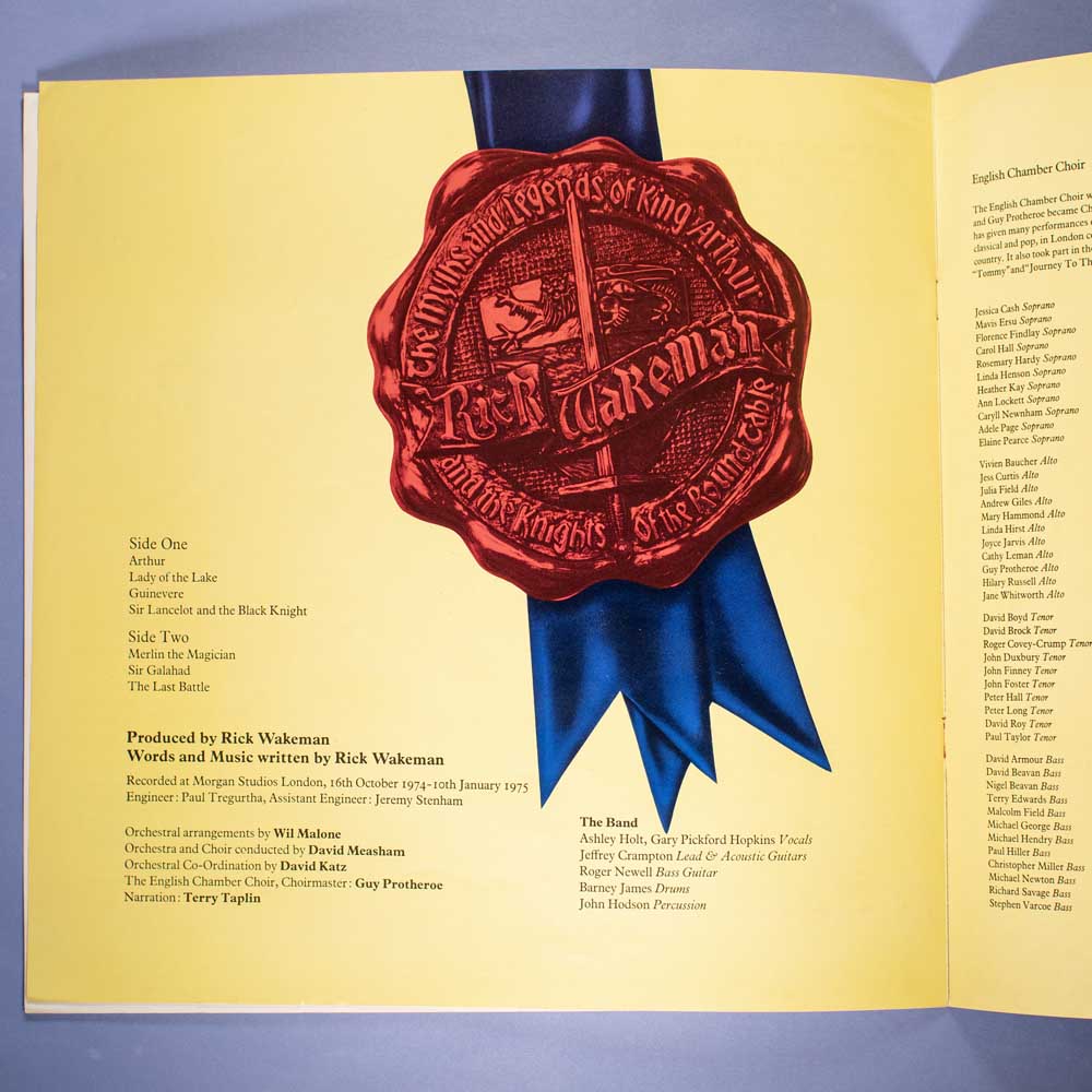 Rick Wakeman - The Myths And Legends Of King Arthur (Vinil LP Importado) - Imagem 15