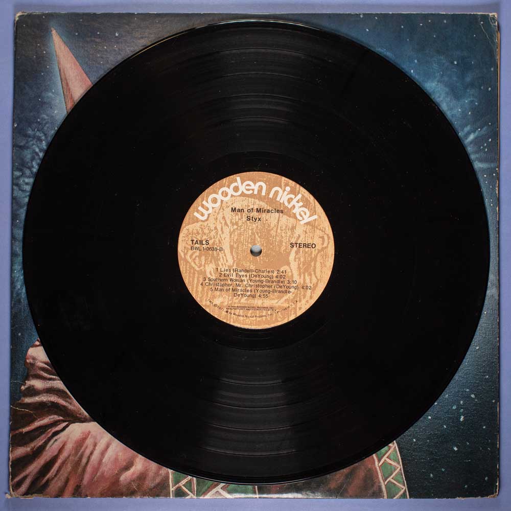 Styx - Man Of Miracles (Vinil LP Importado) - Imagem 3