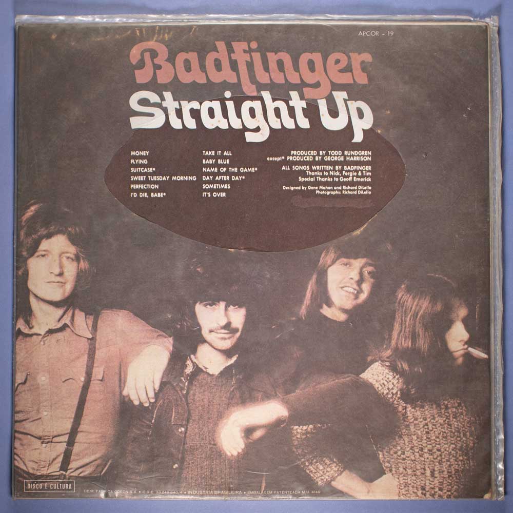 Badfinger - Straight Up (Vinil LP) - Imagem 4