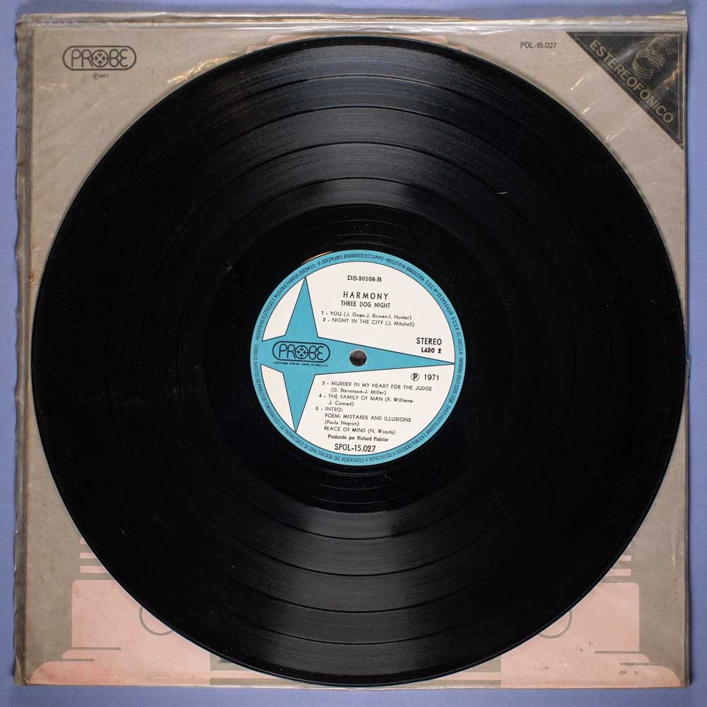 Three Dog Night - Harmony (Vinil LP) - Imagem 3