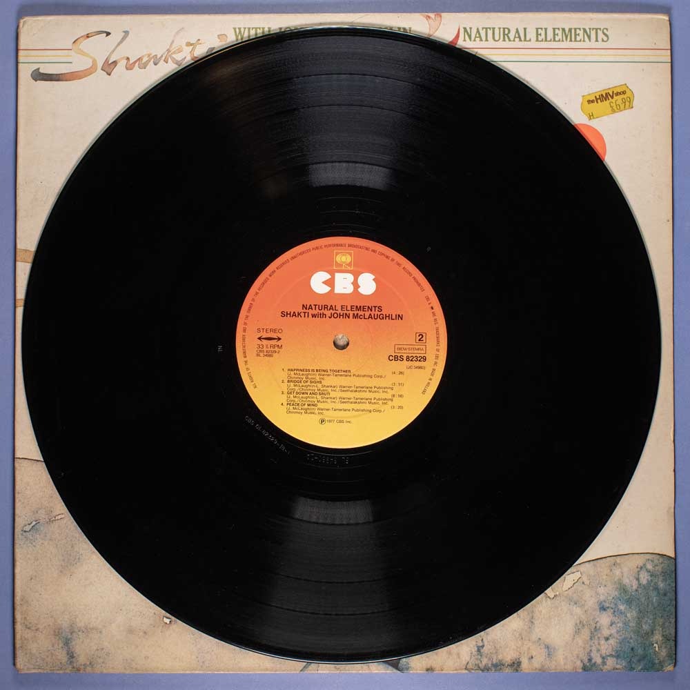 Shakti With John McLaughlin - Natural Elements (Vinil LP Importado) - Imagem 3