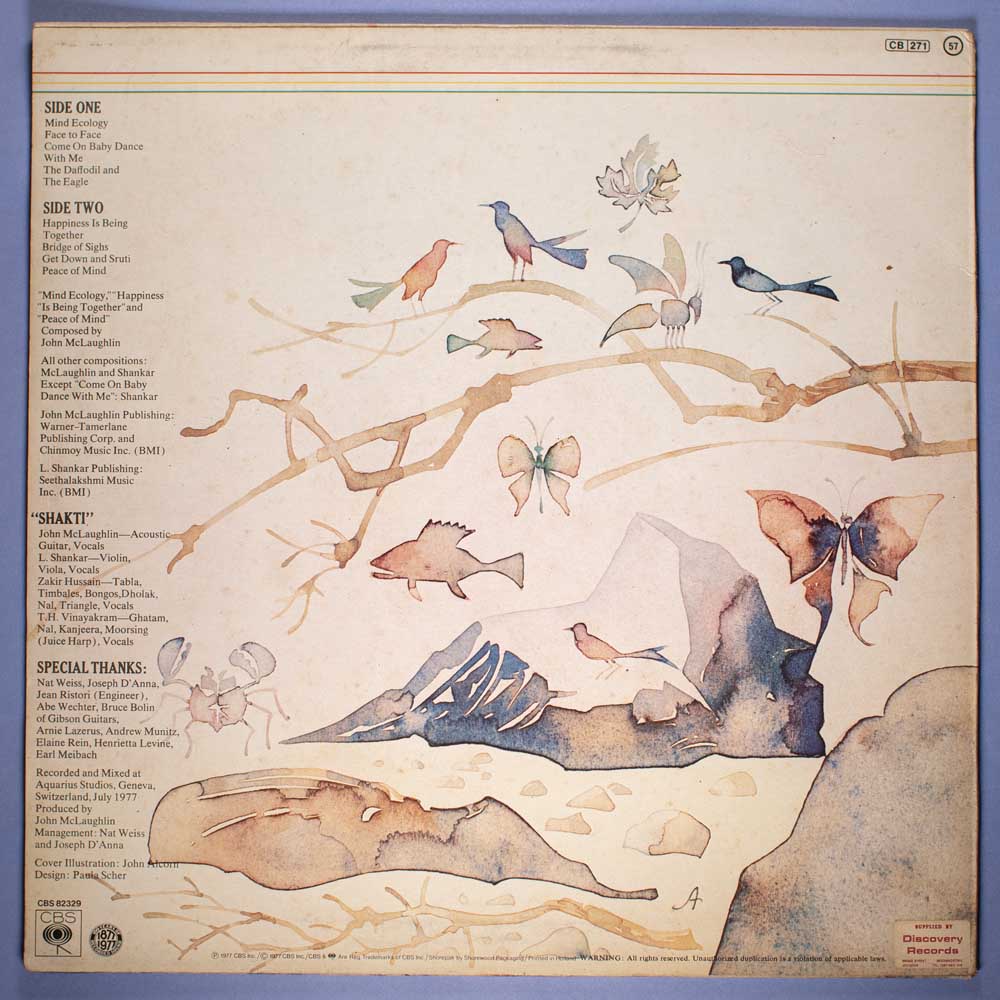 Shakti With John McLaughlin - Natural Elements (Vinil LP Importado) - Imagem 4