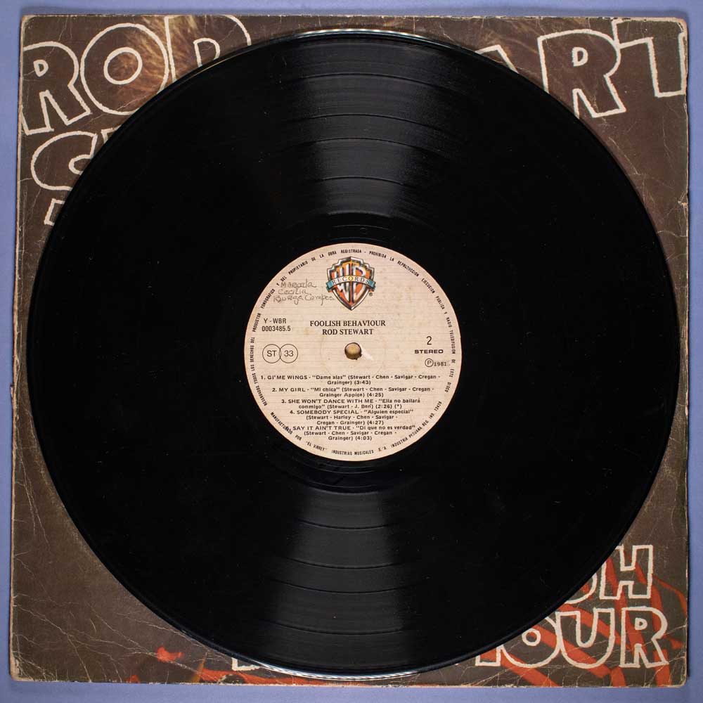 Rod Stewart - Foolish Behaviour (Vinil LP Importado) - Imagem 3
