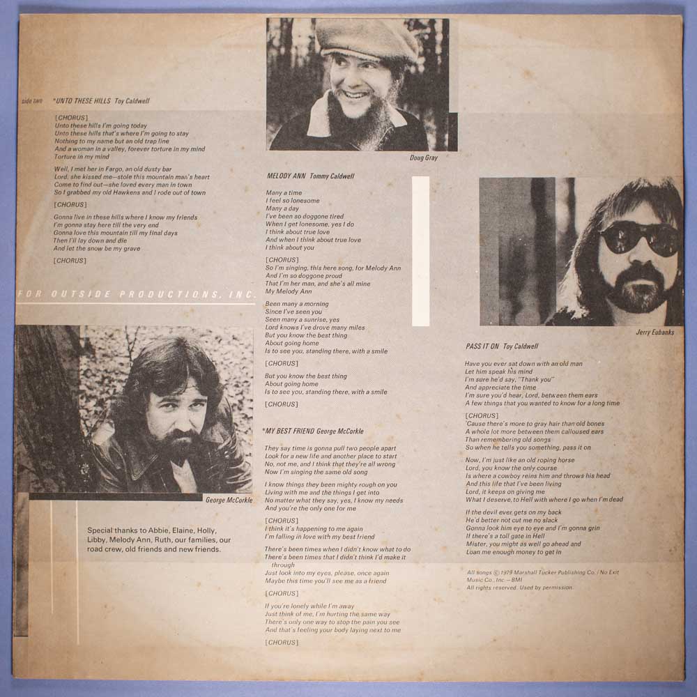 The Marshall Tucker Band - Running Like The Wind (Vinil LP) - Imagem 4