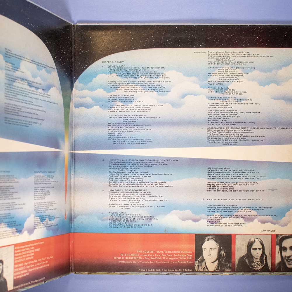 Genesis - Foxtrot (Vinil LP) - Imagem 5