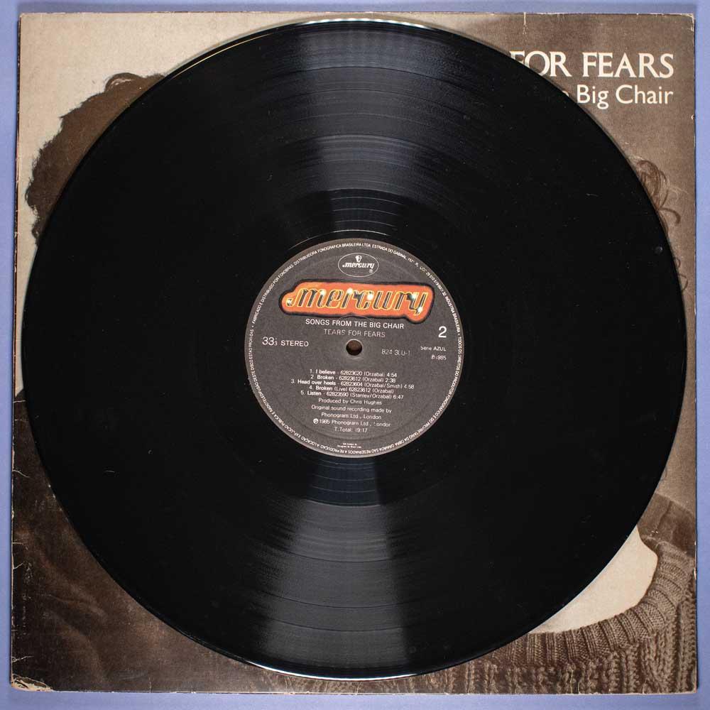 Tears For Fears - Songs From The Big Chair (Vinil LP) - Imagem 3