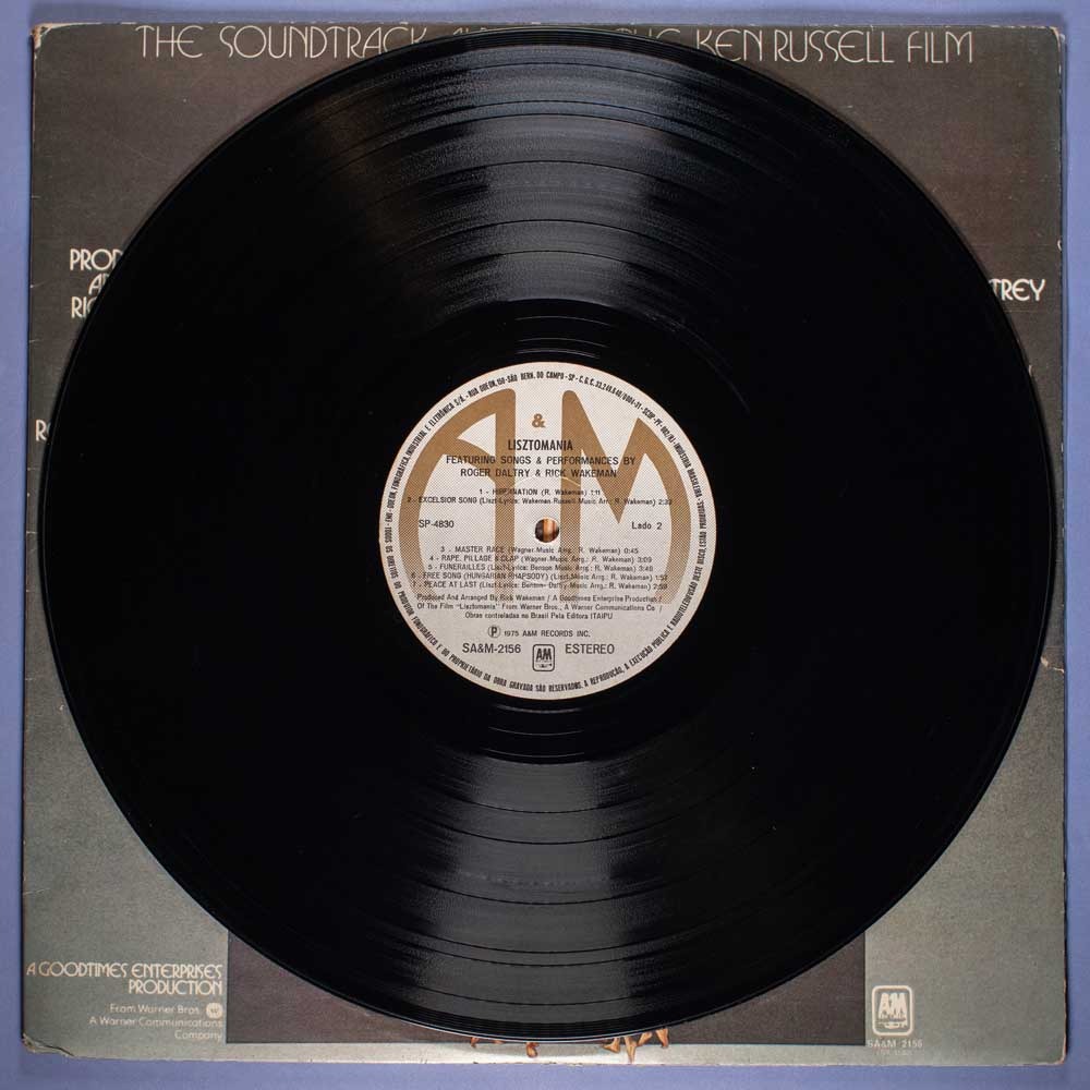 Rick Wakeman & Roger Daltrey - Lisztomania (Vinil LP) - Imagem 3