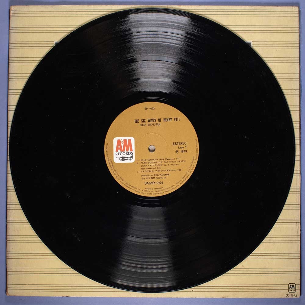 Rick Wakeman - The Six Wives Of Henry VIII (Vinil LP) - Imagem 3