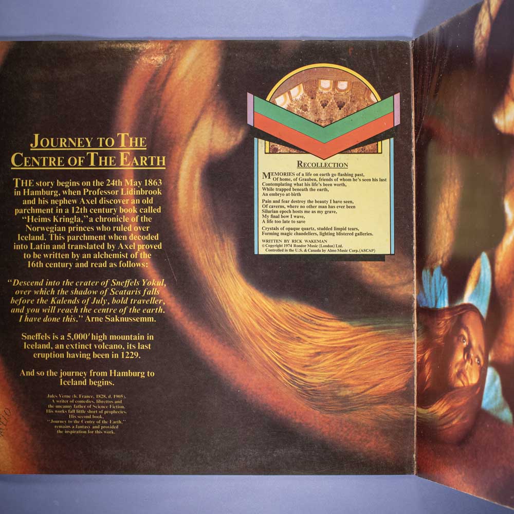Rick Wakeman - Journey To The Centre Of The Earth (Vinil LP) - Imagem 5