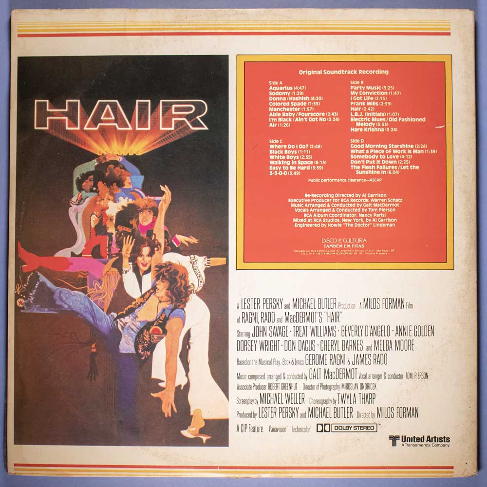 HAIR - Trilha Sonora Original do Filme (Vinil LP Duplo) - Imagem 8
