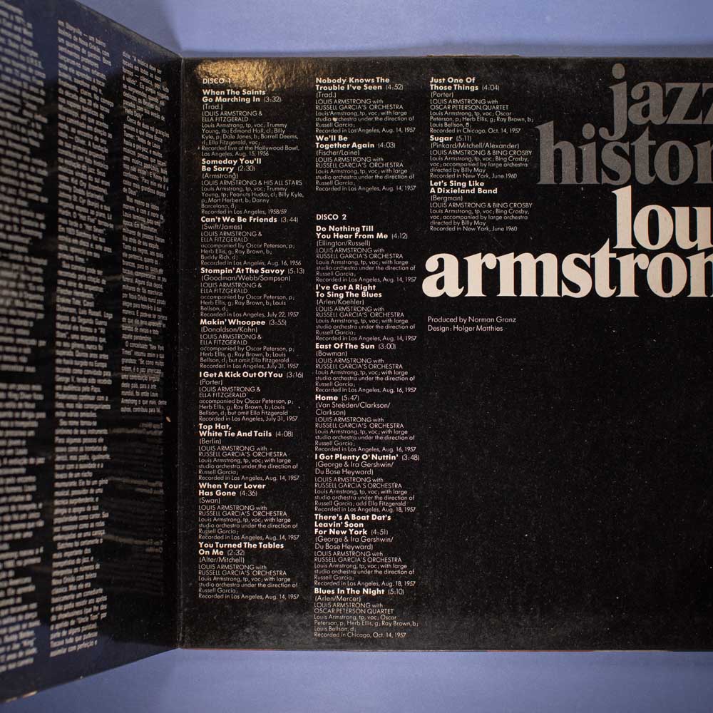 Louis Armstrong - Jazz History Vol. 9 (Vinil LP Duplo) - Imagem 7