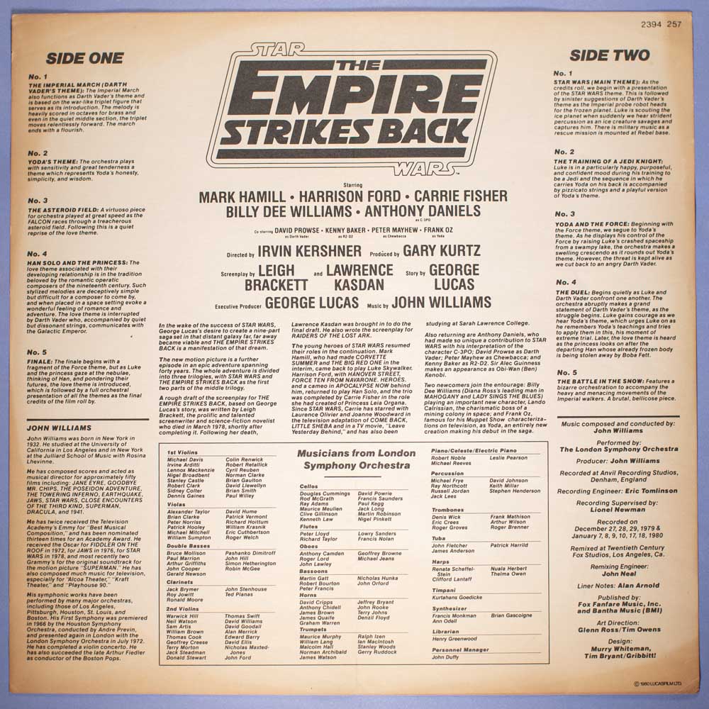 Star Wars - The Empire Strikes Back (Vinil LP) - Imagem 5