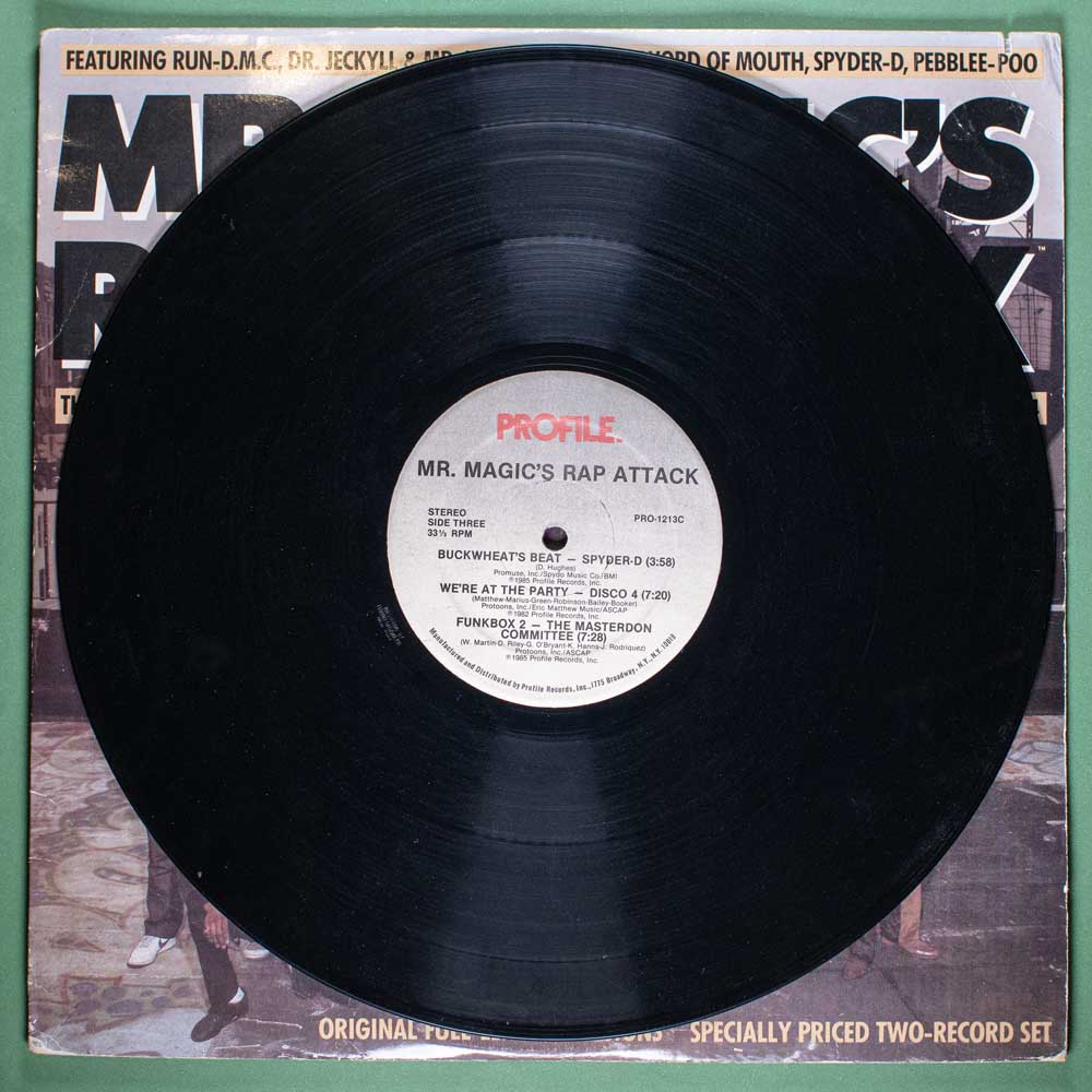 Mr. Magic's Rap Attack Vol. 1 (Vinil LP Duplo Importado) - Imagem 4