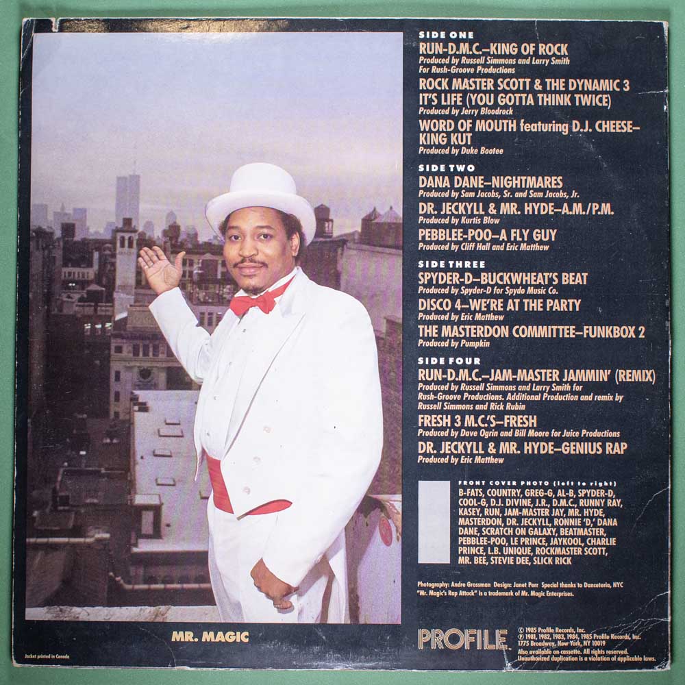 Mr. Magic's Rap Attack Vol. 1 (Vinil LP Duplo Importado) - Imagem 6