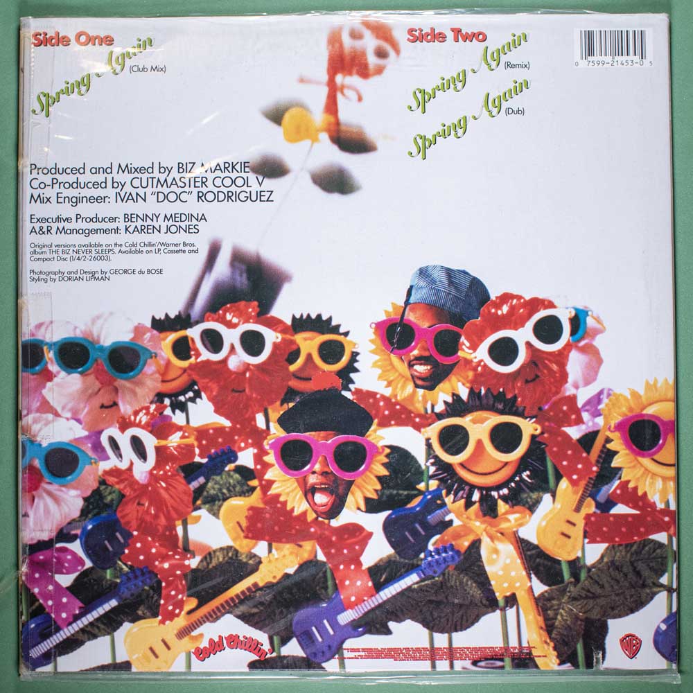 Biz Markie - Spring Again (Vinil EP Single Importado) - Imagem 4