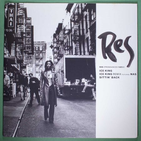 Res Feat. Nas - Ice King / Sittin' Back (Vinil EP Single Importado)