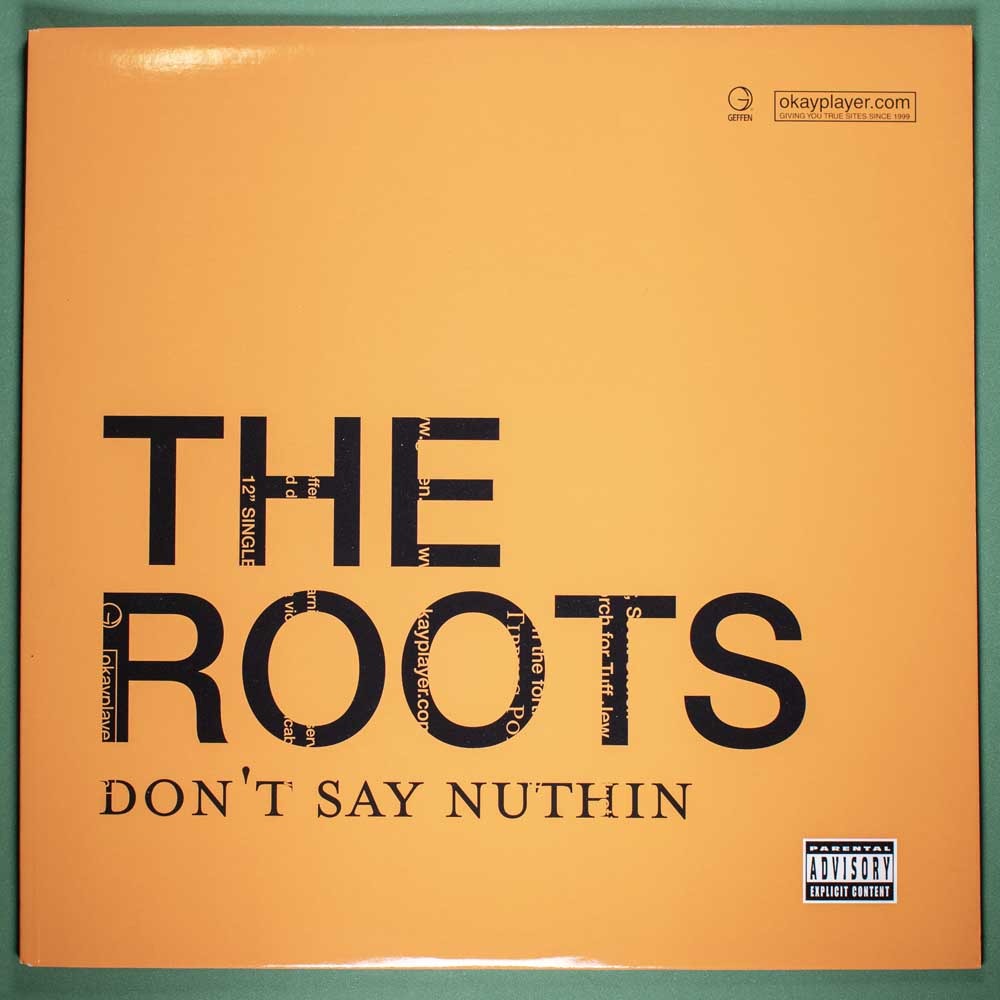 The Roots - Don't Say Nuthin (Vinil EP Single Importado)