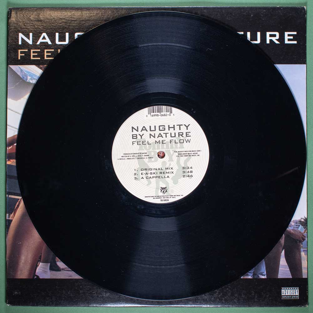Naughty By Nature - Feel Me Flow (Vinil EP Single Importado) - Imagem 3